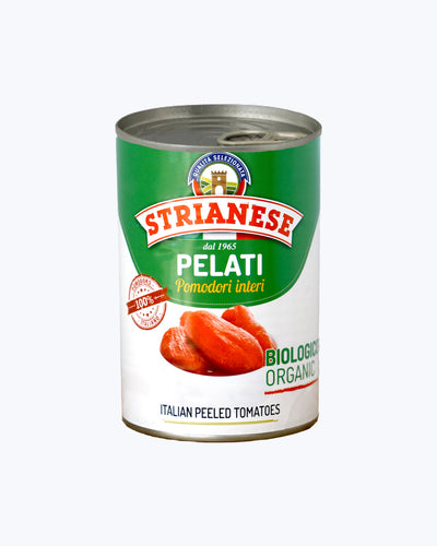Ekologiški lupti pomidorai Strianese Pelati 400g