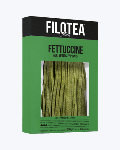Makaroni Fettuccine ar spinātiem 250g