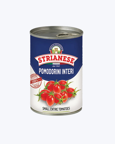Raudoni pomidoriukai Strianese 400g